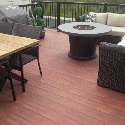Aluminium-balcon-Simili-bois