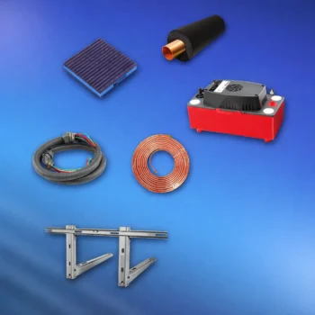 Accessoires pour climatiseurs supports, tuyaux, câbles, fixations et composants pour installation HVAC